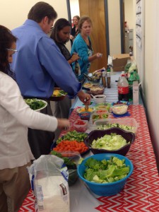 Meatless Salad Bar Potluck