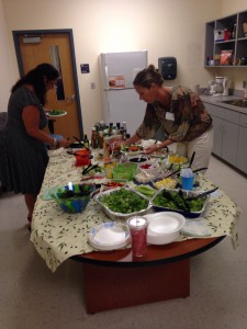 Meatless Salad Bar Potluck