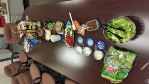 Meatless Salad Bar Potluck