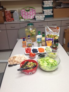 Meatless Salad Bar Potluck