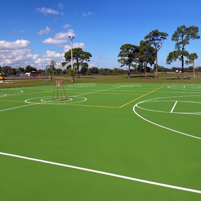 Francis K. Sweet Outdoor Court Resurfacing