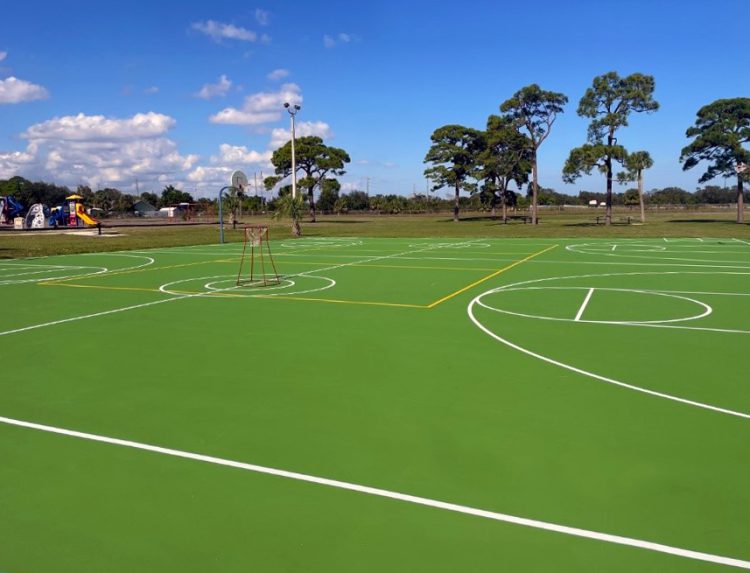 Francis K. Sweet Outdoor Court Resurfacing